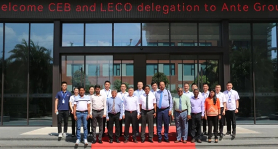 斯里兰卡国度电力公司高层调查团光临我司参观互换，同谋发展新机缘